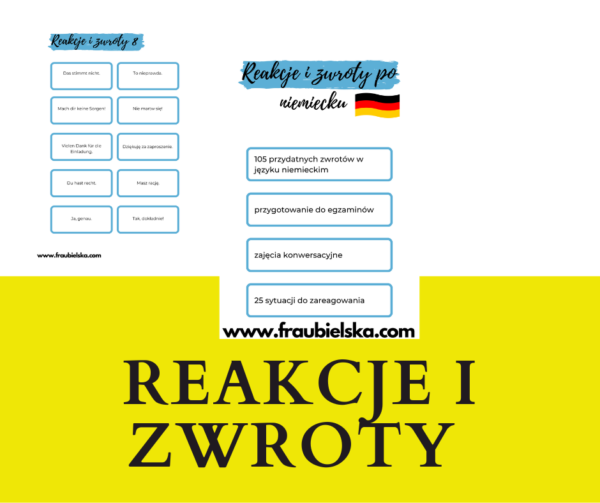 Reakcje i zwroty