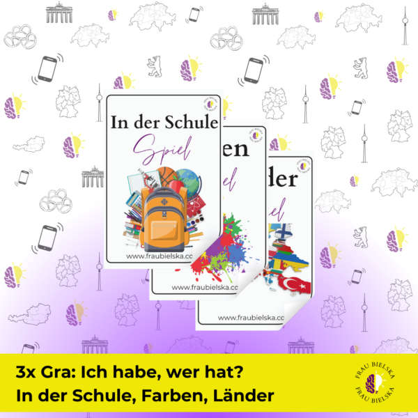 3x Gra: Ich habe, wer hat?