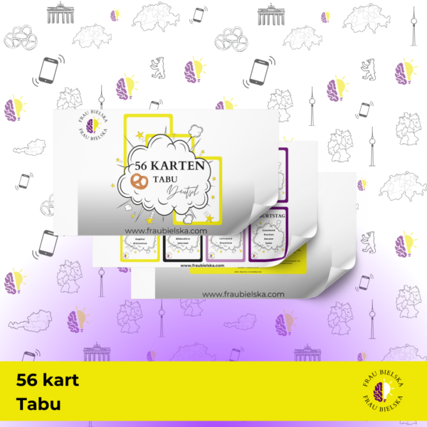 56 Karten TABU