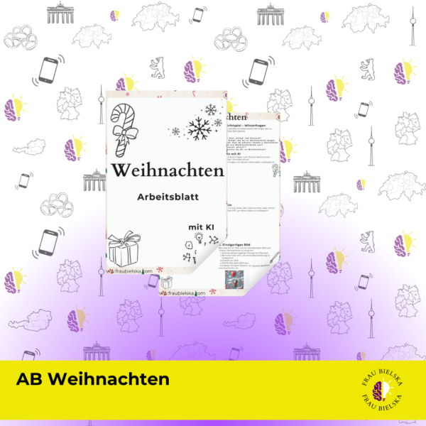 Arbeitsblatt "Weihnachten"