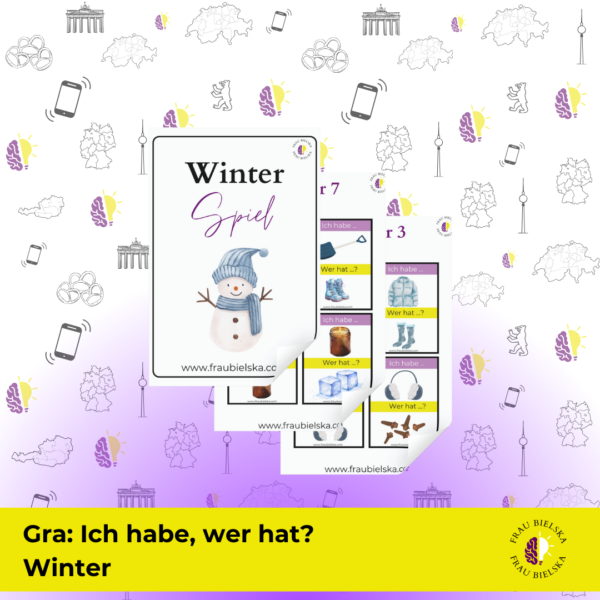 Gra: Ich habe, wer hat? Winter