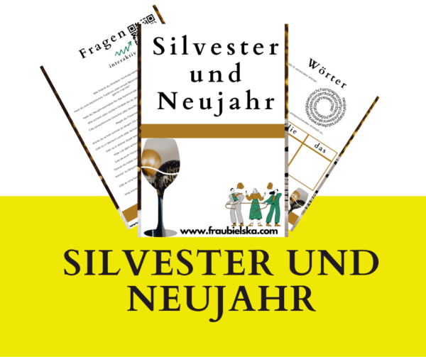 Karty konwersacyjne "Silvester und Neujahr"