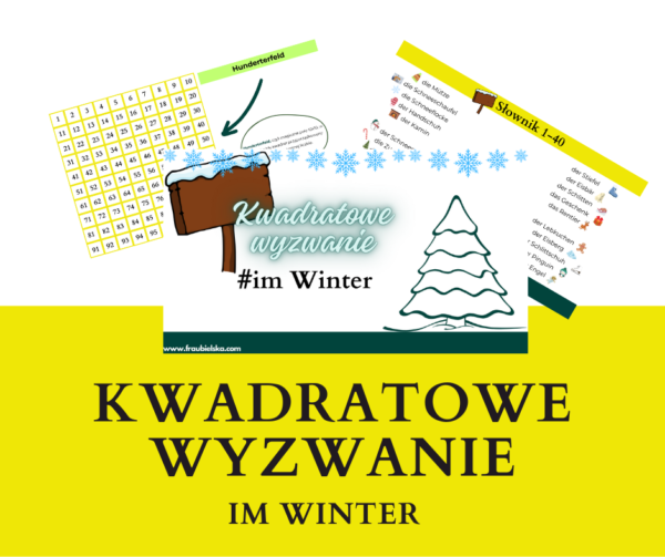 Kwadratowe wyzwanie "Im Winter"