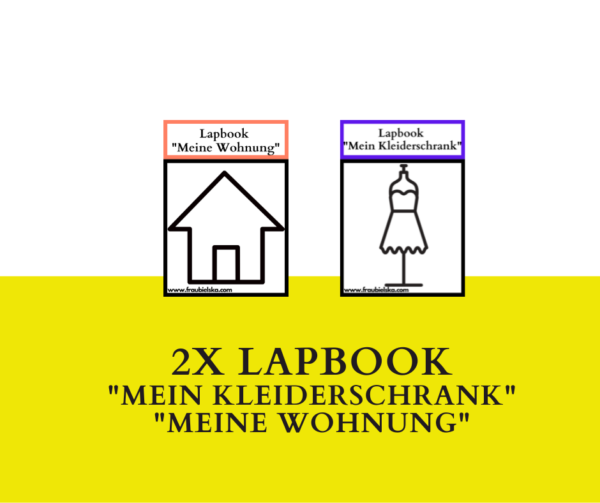 Mein Lapbook "Meine Wohnung" + "Mein Kleiderschrank"
